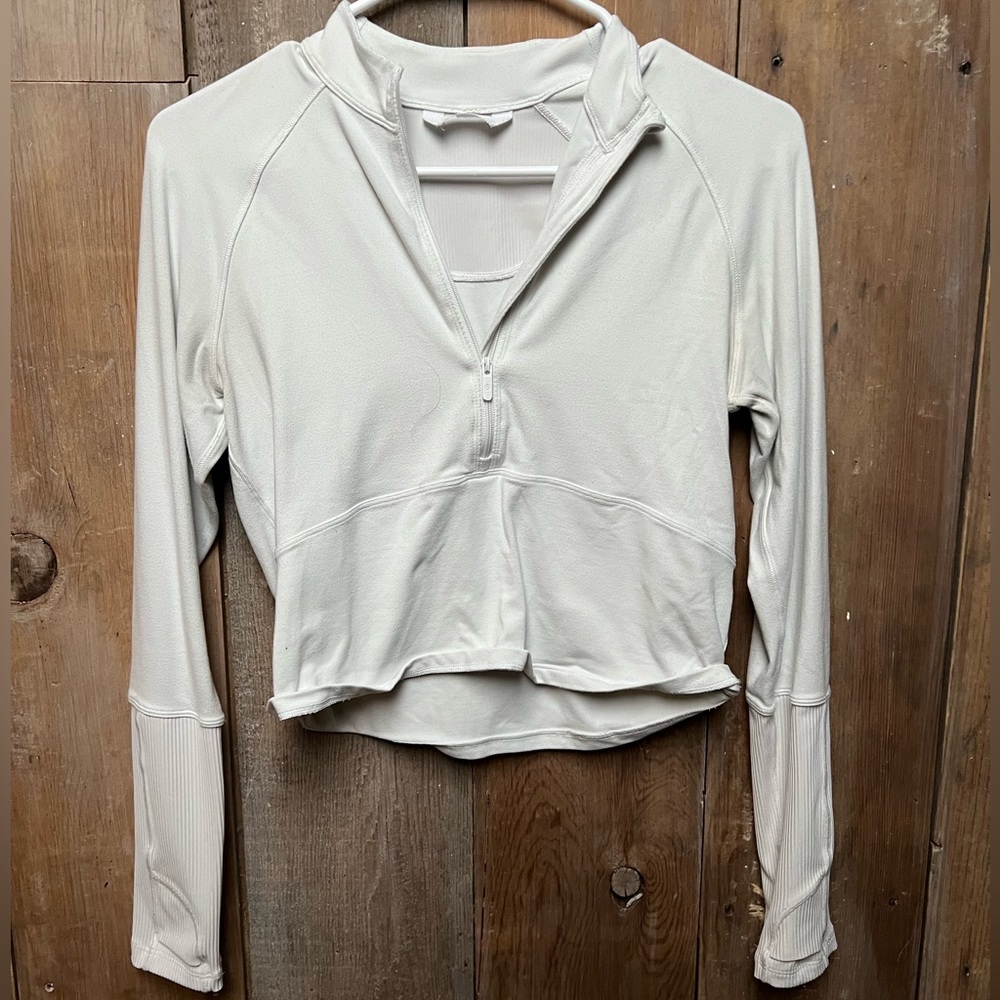 Lululemon Cropped Quarter Zip